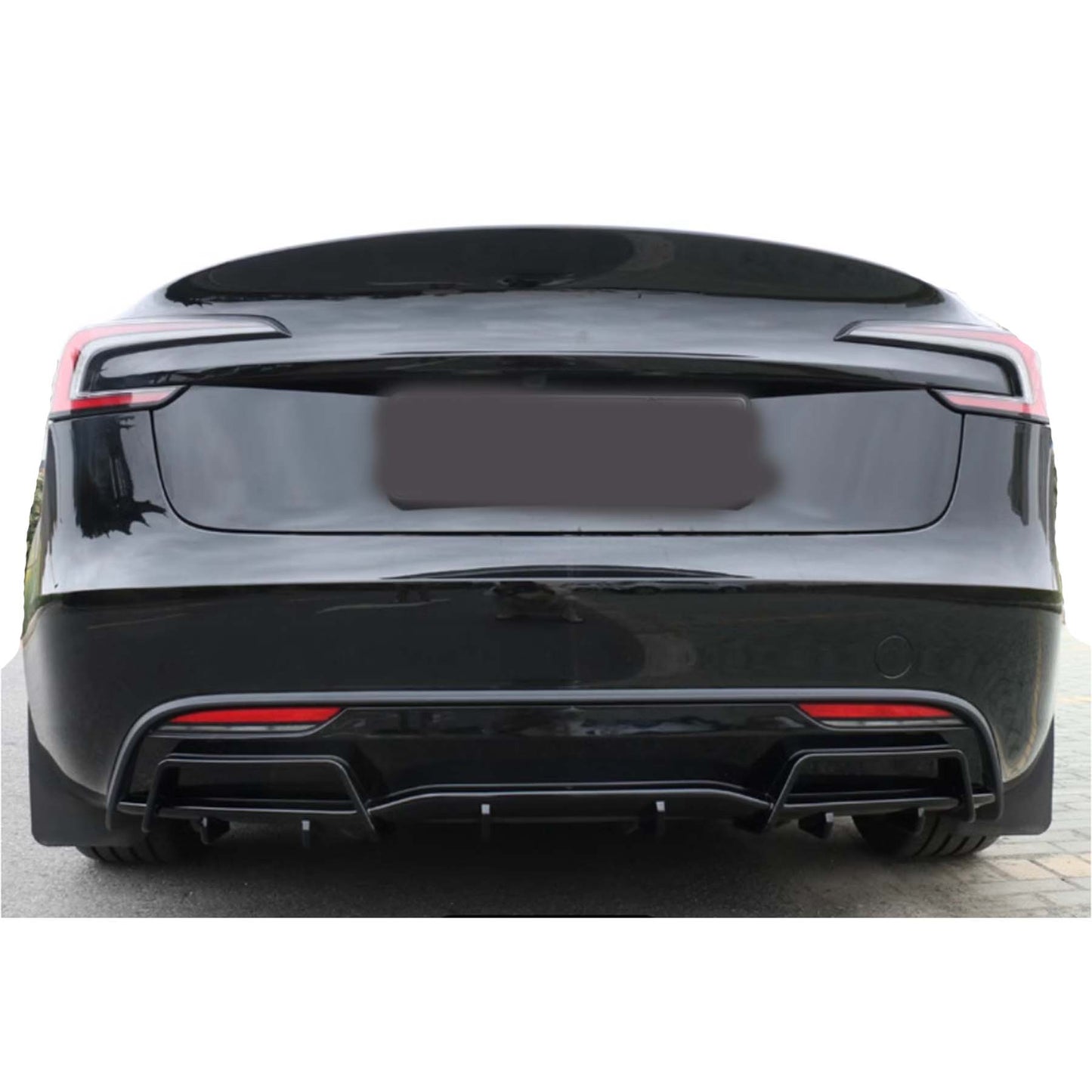 Tesla Model 3 Rear Diffuser Rear Lip 2024up