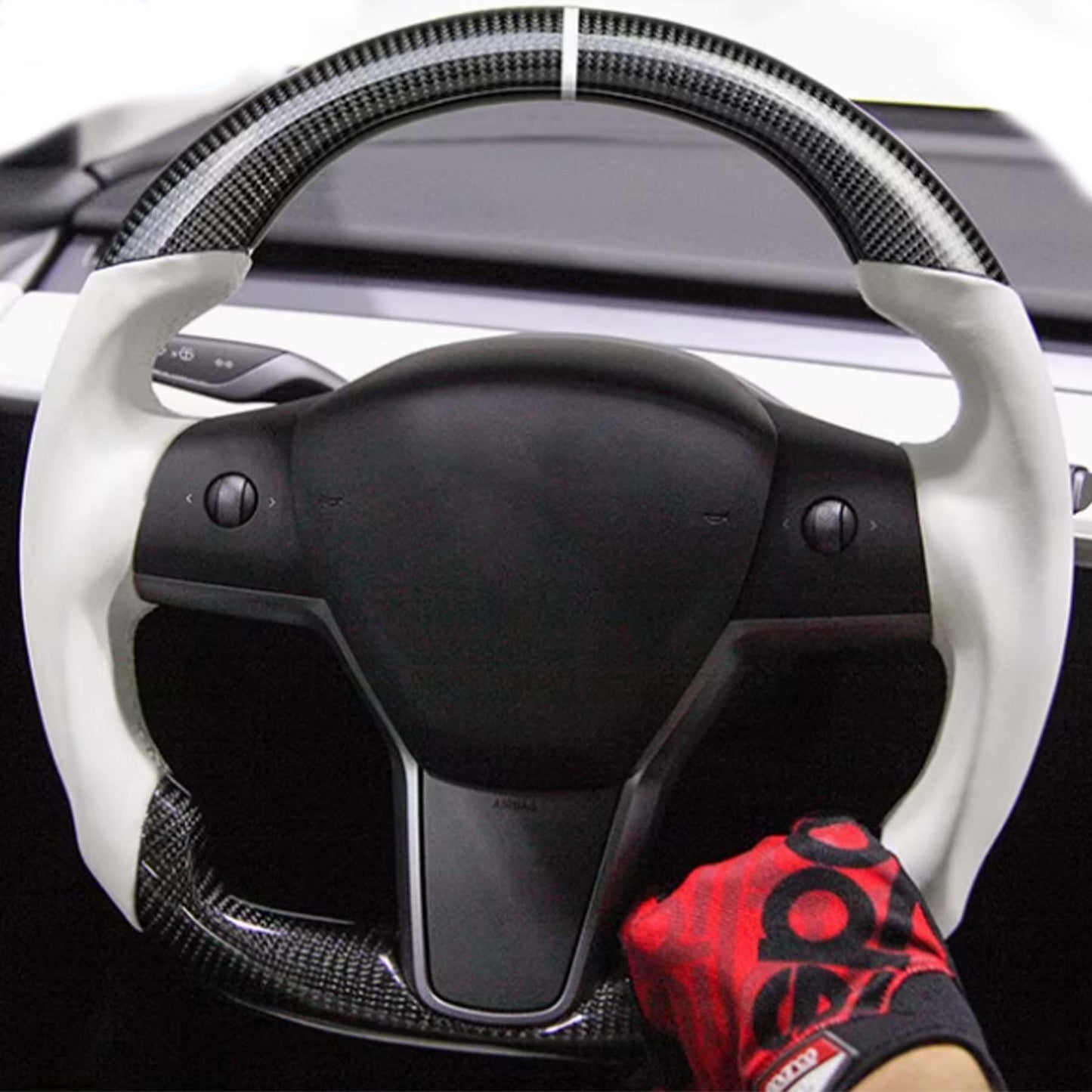 Premium Custom Real Carbon Fiber Steering wheel