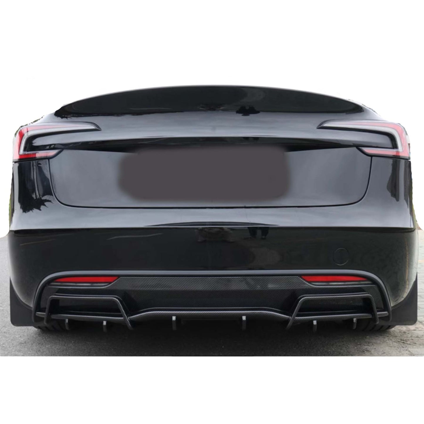 Tesla Model 3 Rear Diffuser Rear Lip 2024up
