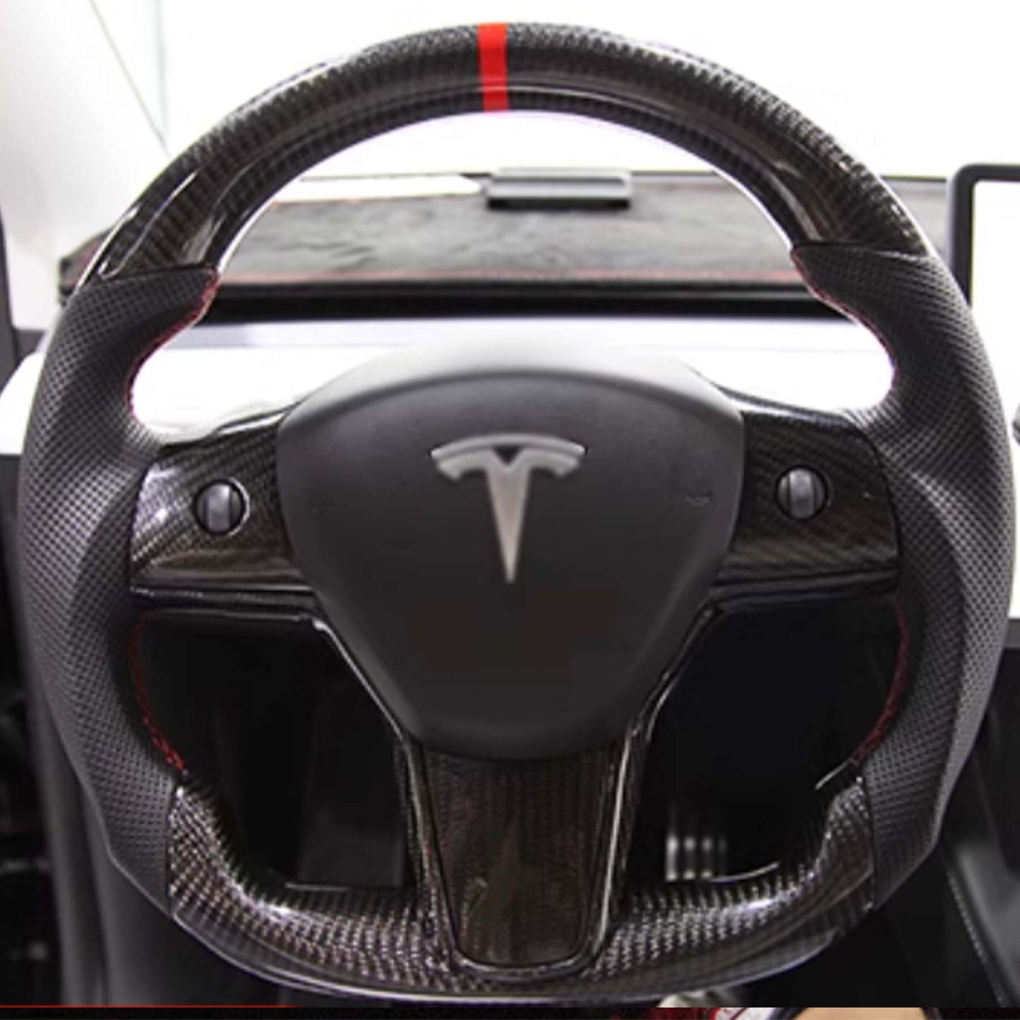 Premium Custom Real Carbon Fiber Steering wheel