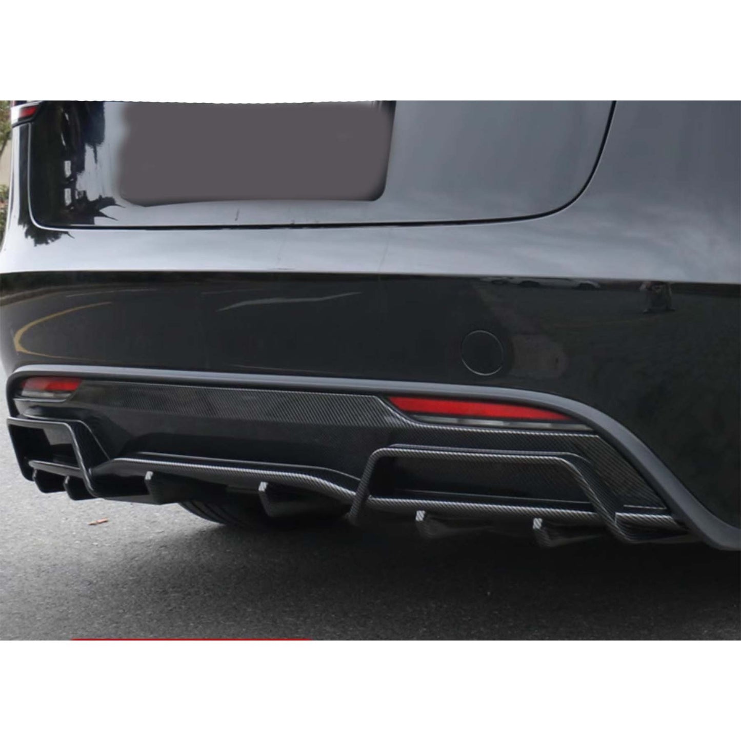 Tesla Model 3 Rear Diffuser Rear Lip 2024up