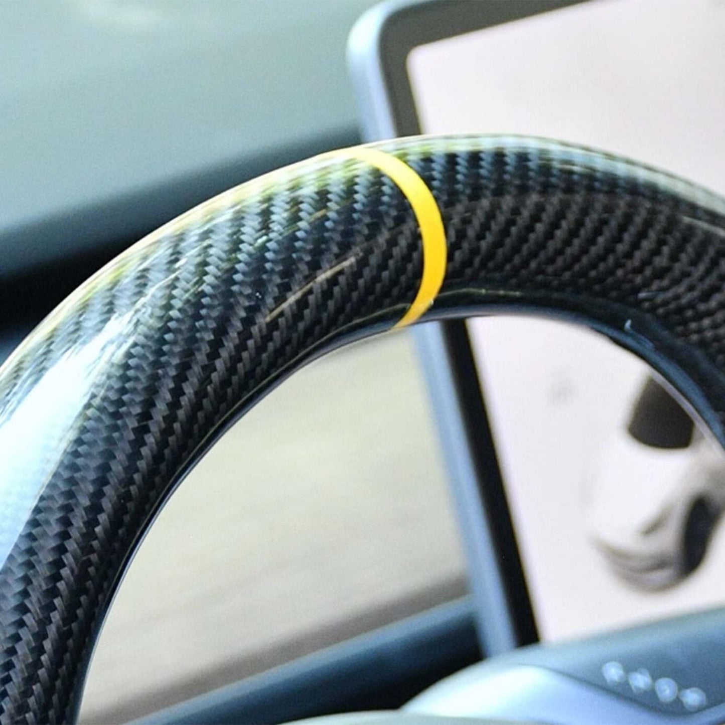 Premium Custom Real Carbon Fiber Steering wheel