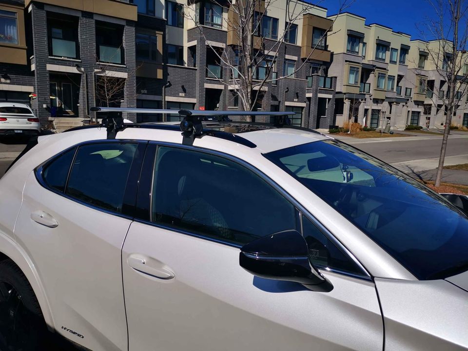 Bare Roof Universal 51-59" Aluminum Roof Rack Cross Bar Full Set