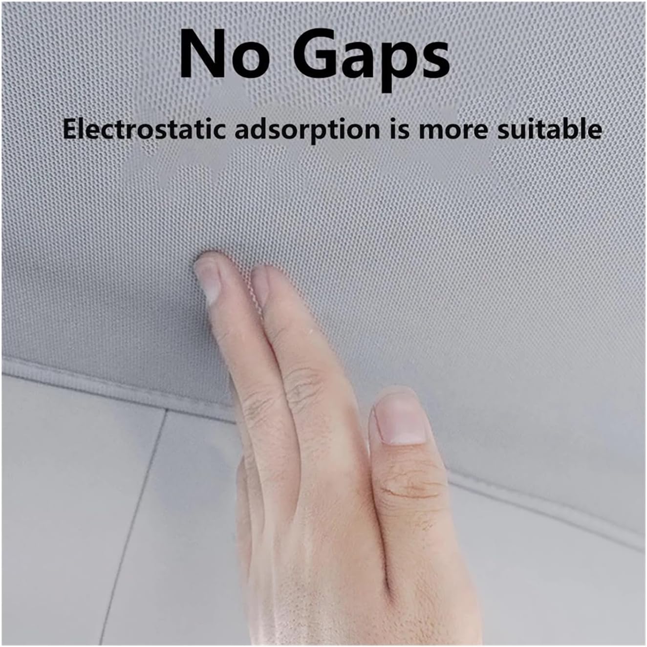 Model Y Sunshade Silicone Electrostatic Sunroof Shade Heat Insulation UV Protection