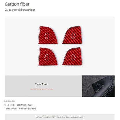 Model 3 / Model Y Interior Carbon Fiber Sticker