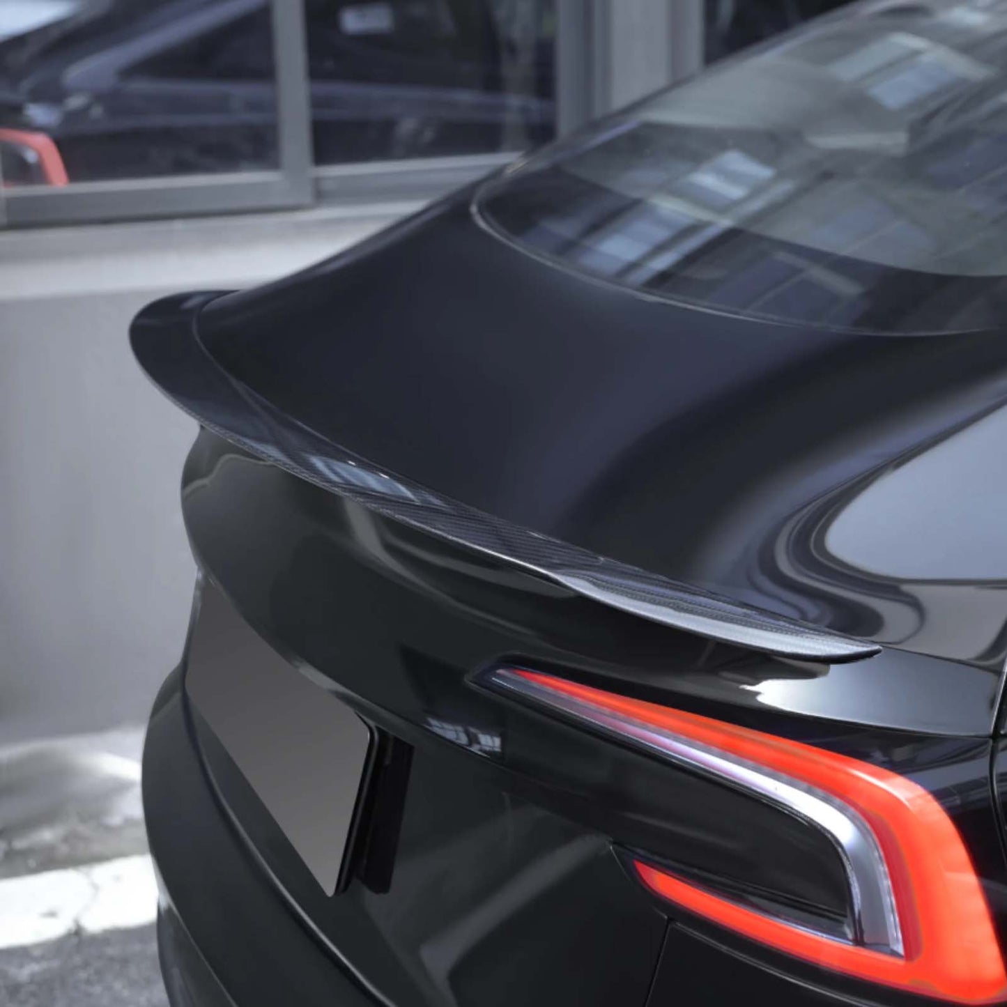 Real Carbon Fiber Rear Spoiler For Tesla Model 3 Y 2018-2028 Performance Sport Style