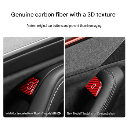 Model 3 / Model Y Interior Carbon Fiber Sticker