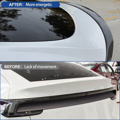 Real Carbon Fiber Rear Spoiler For Tesla Model 3 Y 2018-2028 Performance Sport Style
