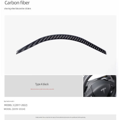 Model 3 / Model Y Interior Carbon Fiber Sticker
