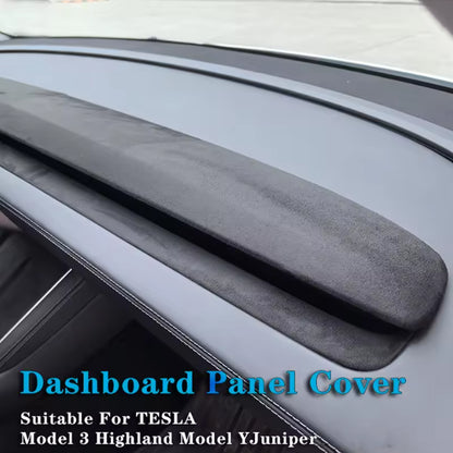 Tesla Model 3 Model Y Alcantara Dashboard Upper and Lower Cover 4 pcs set