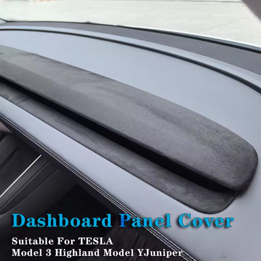 Tesla Model 3 Model Y Alcantara Dashboard Upper and Lower Cover 4 pcs set