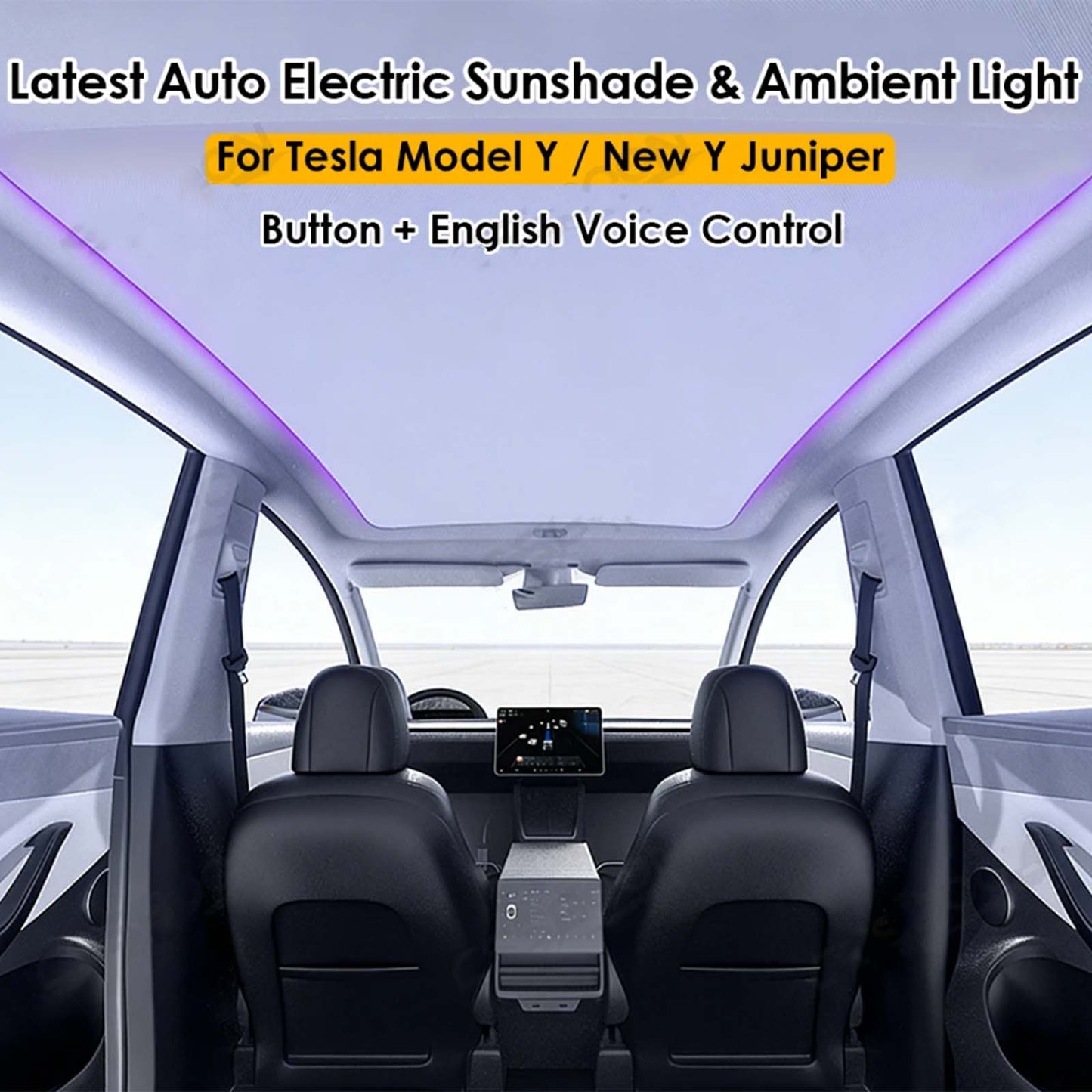 Tesla Model Y Electric sunshade