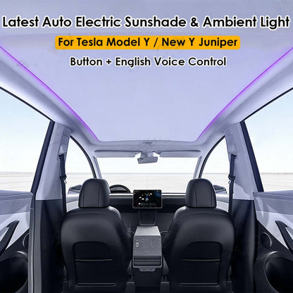 Tesla Model Y Electric sunshade