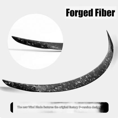 Real Carbon Fiber Rear Spoiler For Tesla Model 3 Y 2018-2028 Performance Sport Style