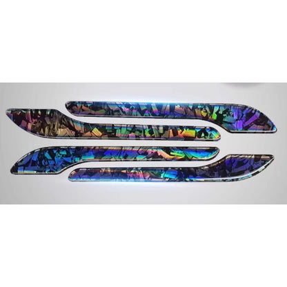 Tesla Model 3 Model Y Door Handles Stickers Gloss Forged Carbon Fiber Pattern