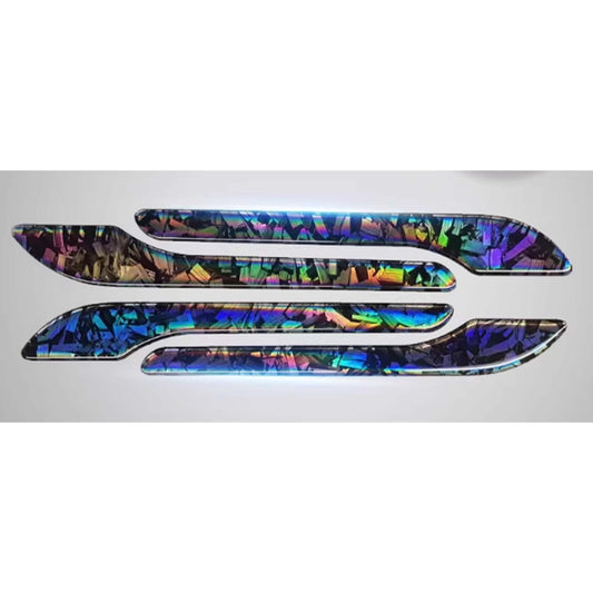 Tesla Model 3 Model Y Door Handles Stickers Gloss Forged Carbon Fiber Pattern