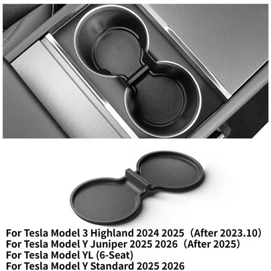 Model 3 Model Y center console Anti-slip Pad Cup Mat