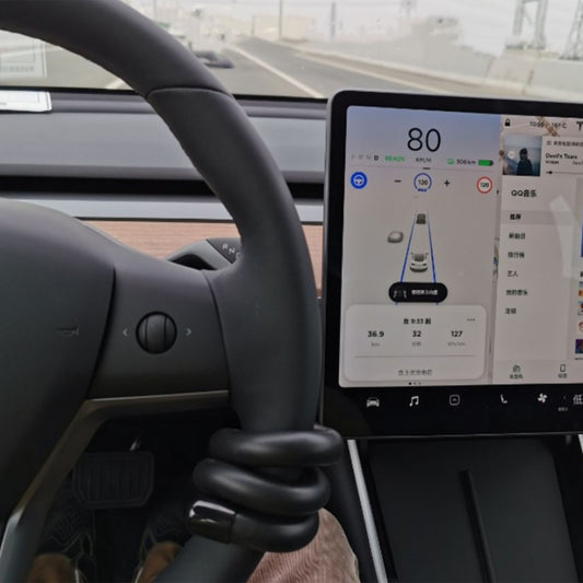 Tesla Model 3 Model Y FSD Autopilot Self driving Steering wheel Counterweight universal Booster Fit Yoke