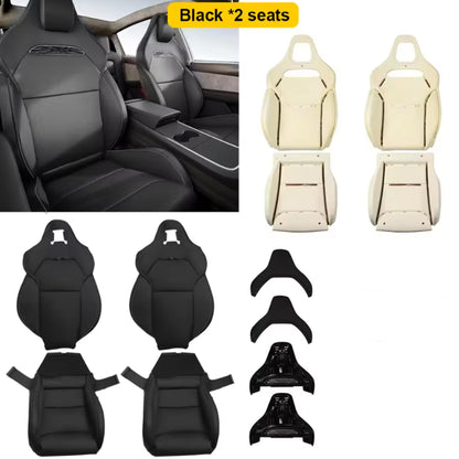 Tesla Model 3 Y Front Seats Performance Seat Replacement Nappa Leather With Installation
