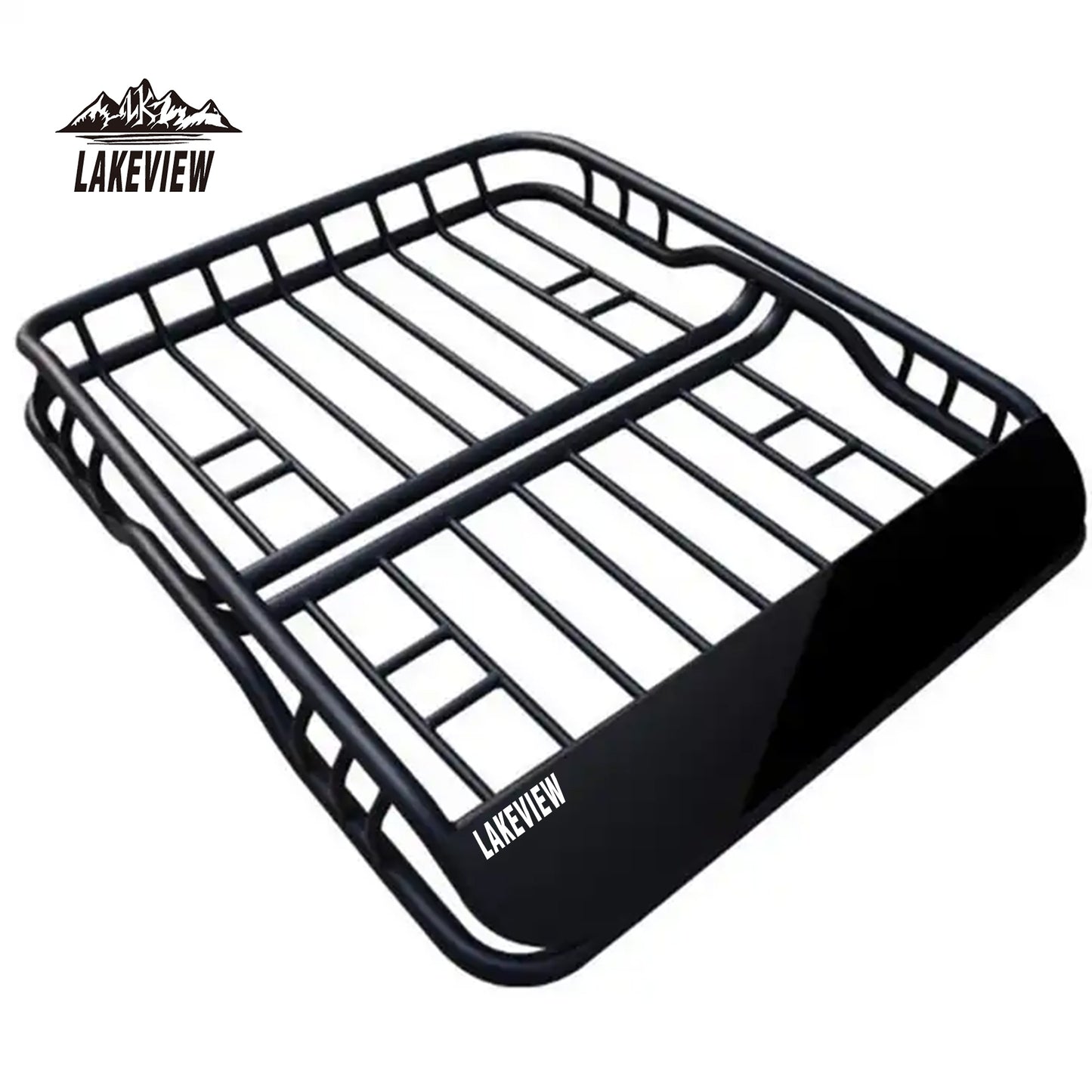 Universal Heavy Duty Steel Roof Top Carrier Basket SUV 4x4 Rack 55"x40"x6-1/2"