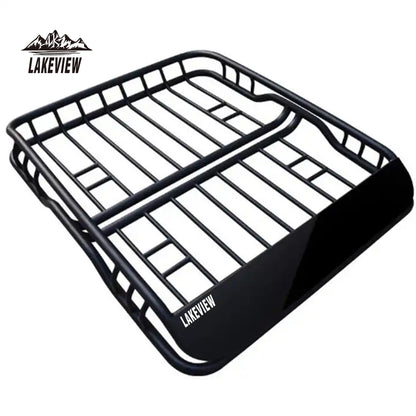 Universal Heavy Duty Steel Roof Top Carrier Basket SUV 4x4 Rack 55"x40"x6-1/2"