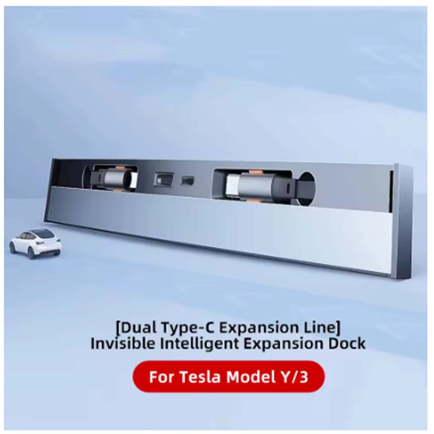 Tesla Model 3 Model Y Docking Station Type-C x2