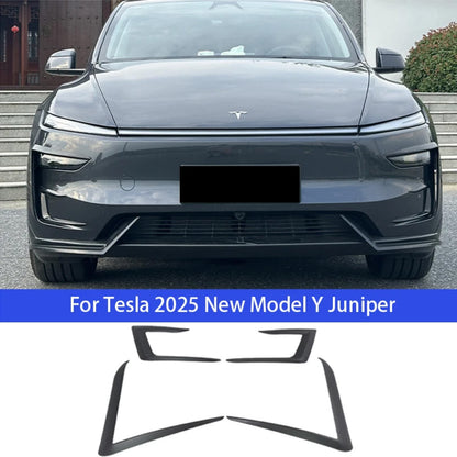 ‌Tesla Model Y Juniper Front Fog Light Trim Cover 2025+ 4pcs set