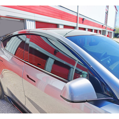 Tesla Model Y Side Window Deflector Vent Visors Gloss Black Matte black