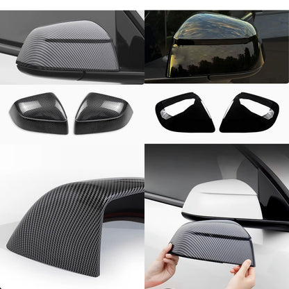 Tesla Model Y Juniper Rearview Side Mirror Cover Cap 2 PCS