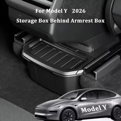 Model Y Second Row Storage Box Organizer
