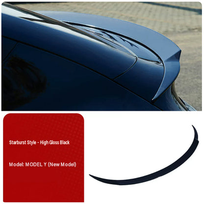 Model Y Rear Spoiler Wing V2 Gloss black