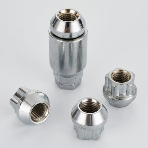 Tesla Model 3 Y S X Wheel Locks Lug Nuts Kit Stainless Steel Replacement