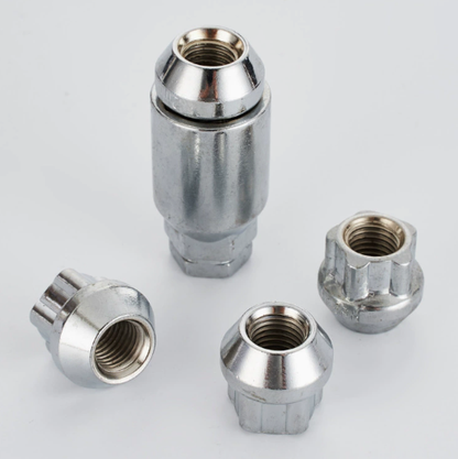 Tesla Model 3 Y S X Wheel Locks Lug Nuts Kit Stainless Steel Replacement