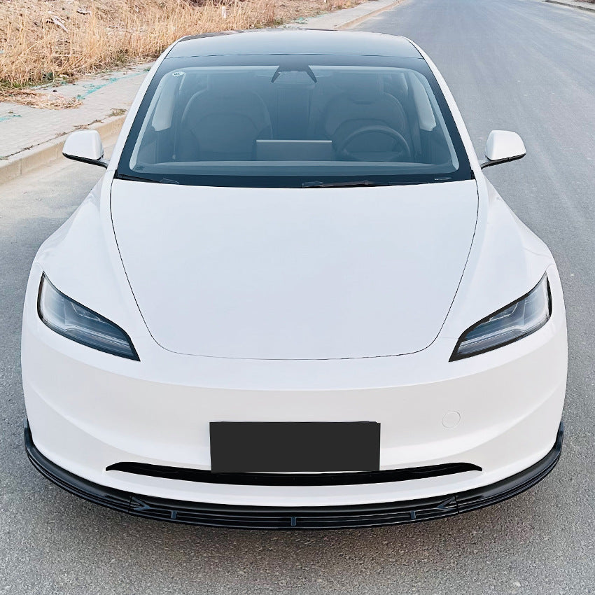 Tesla Model 3 Highland Front Spoiler Bumper Lip Style C