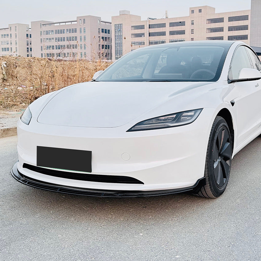 Tesla Model 3 Highland Front Spoiler Bumper Lip Style C