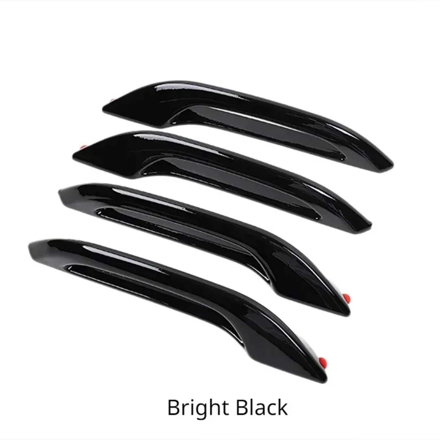 Tesla Model 3 Model Y Door Handles Antifreeze Handle Stickers Gloss Black