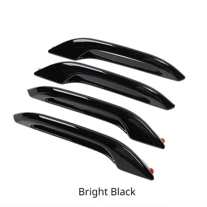 Tesla Model 3 Model Y Door Handles Antifreeze Handle Stickers Gloss Black