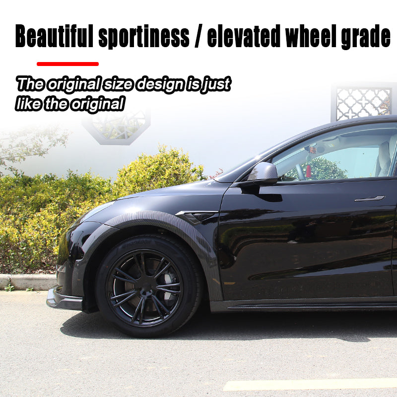 Tesla Model Y Gloss Black Rims Cover 19 inch 4PCS/Set Full Cover Protecting Hub