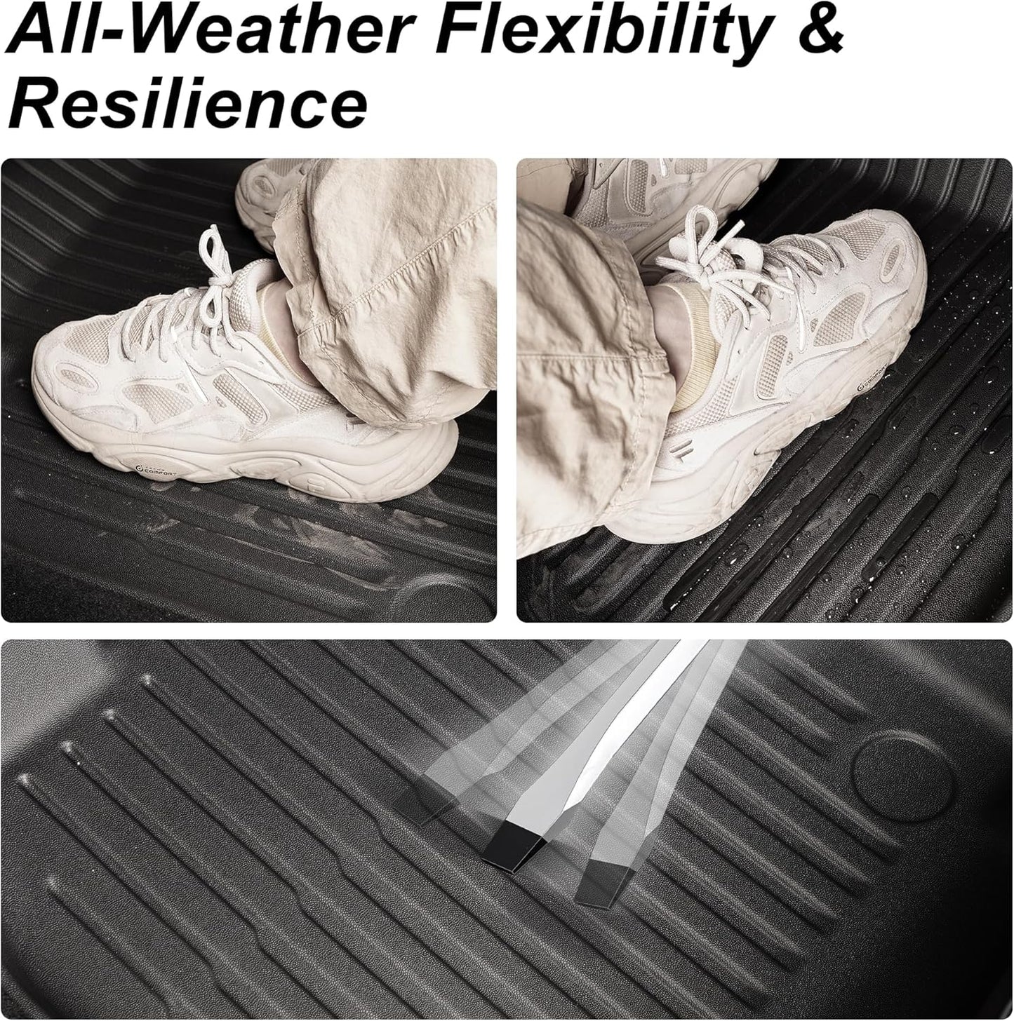 Tesla Model Y Juniper 2026+ TPE All-weather 3D Floor Mats