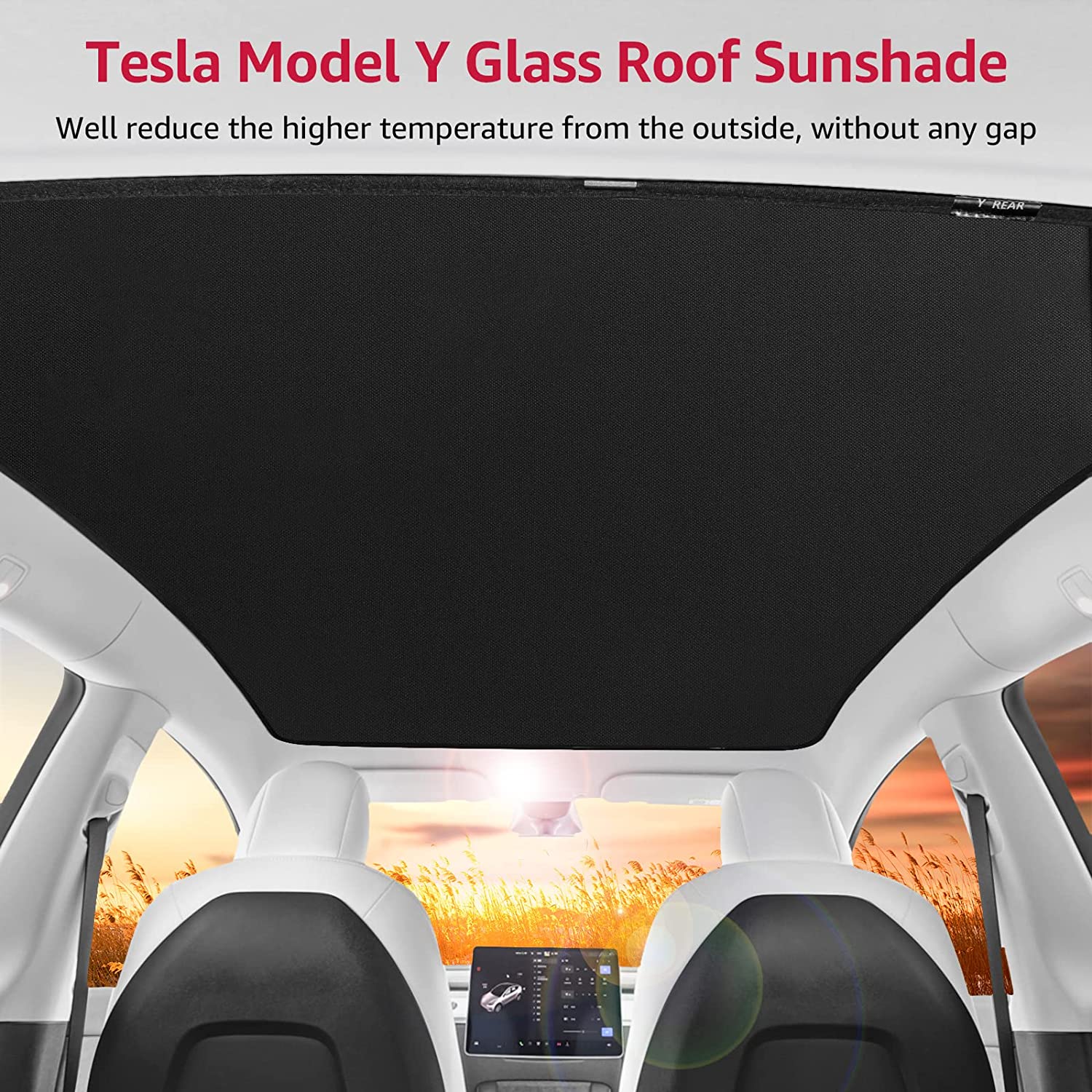 Tesla Model Y Glass Roof Sunshade Heat Insulation – Lakeview Kayaks
