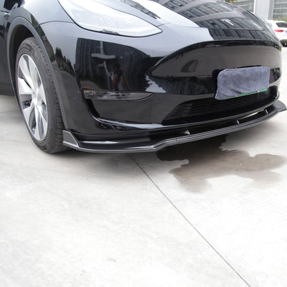 Tesla Model Y Front Bumper Lip Spoiler