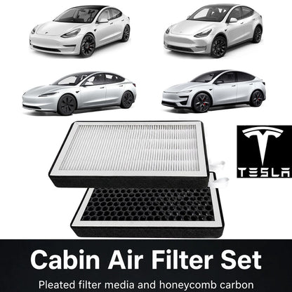 Tesla Model 3 Model Y Cabin Air Filter with Activated Carbon 2016-2026