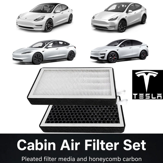 Tesla Model 3 Model Y Cabin Air Filter with Activated Carbon 2016-2026