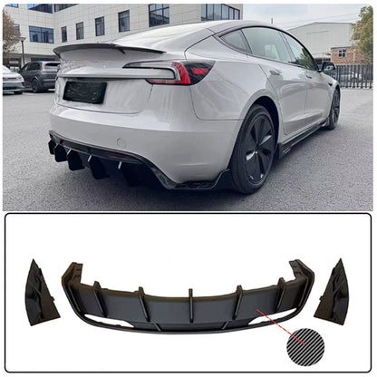 Tesla Model 3 Highland Rear Diffuser V3  Replacement