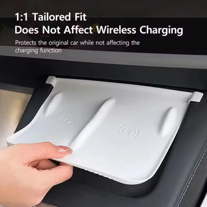 Model 3 Model Y White Wireless Charging Pad