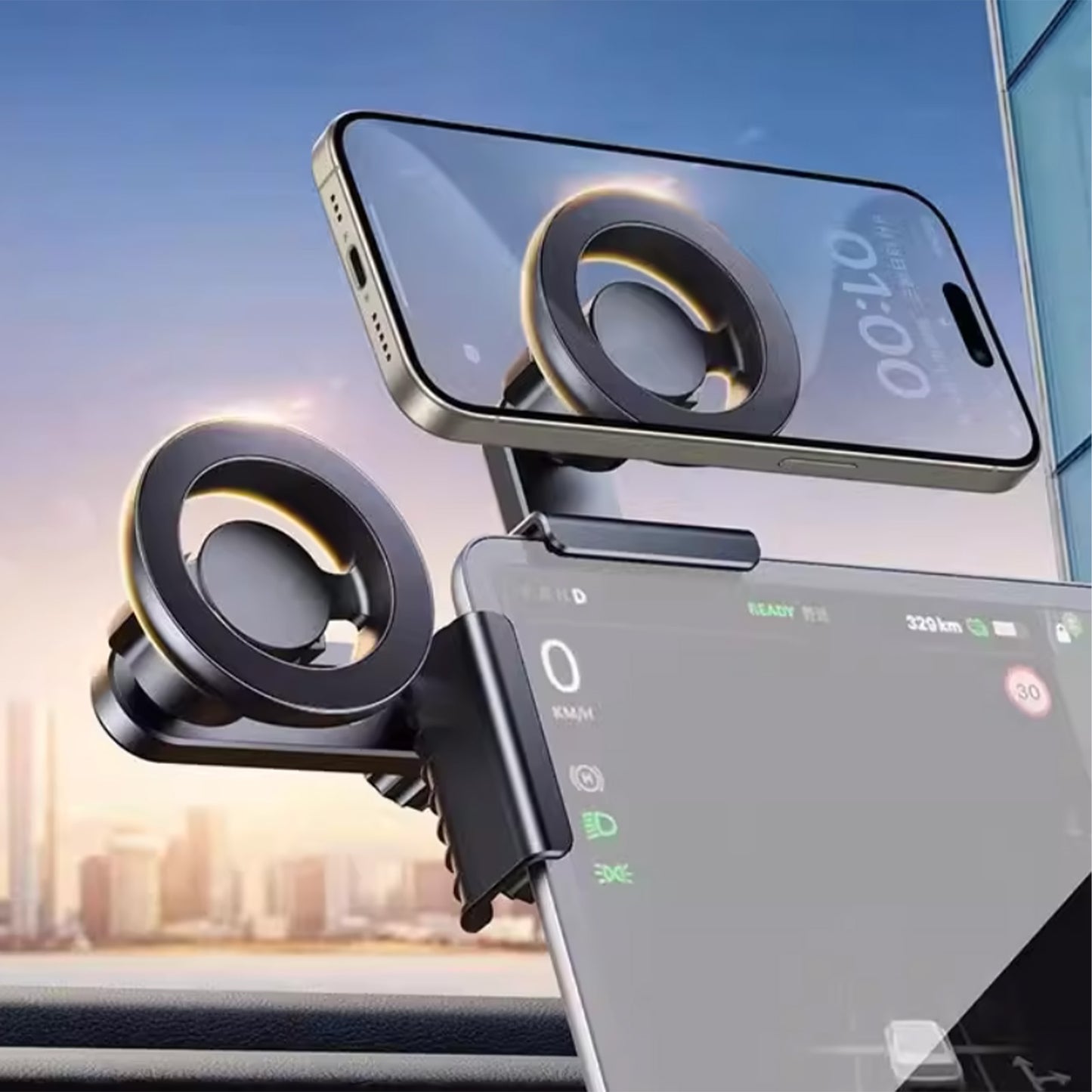 Tesla Model Y 3 MagSafe Screen Magnet Phone Mount