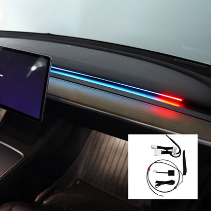 Tesla Model 3 Model Y BSD Ambient Lights Blind Spot Alerts RGB Interior Lighting & Smart Driving Indicators