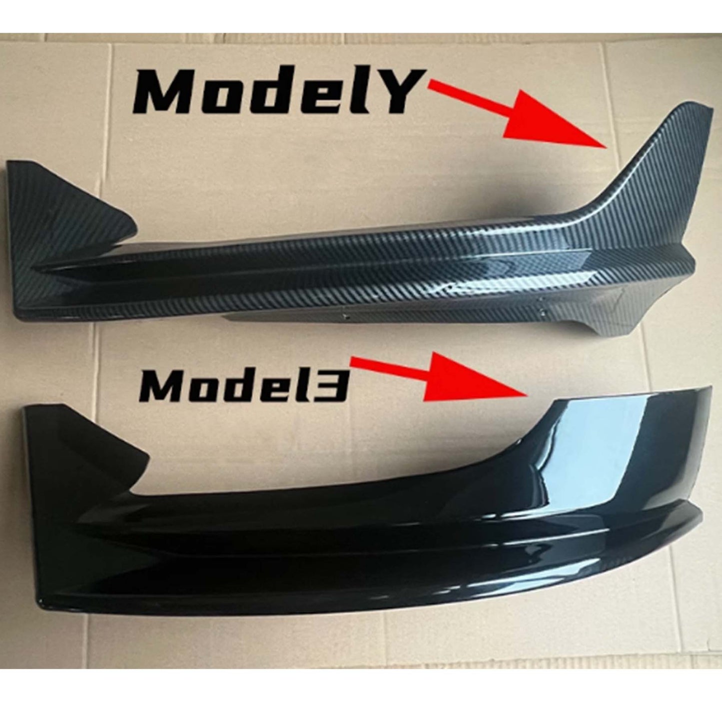 Model Y Front Lip Front Shovel Spoiler