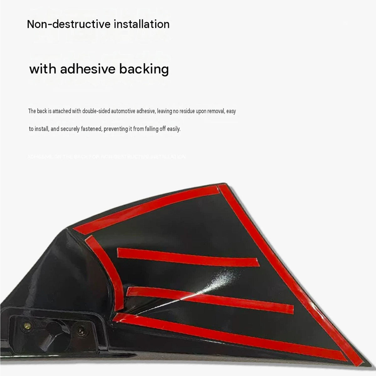 Model Y Rear Spoiler Wing V3 Gloss black