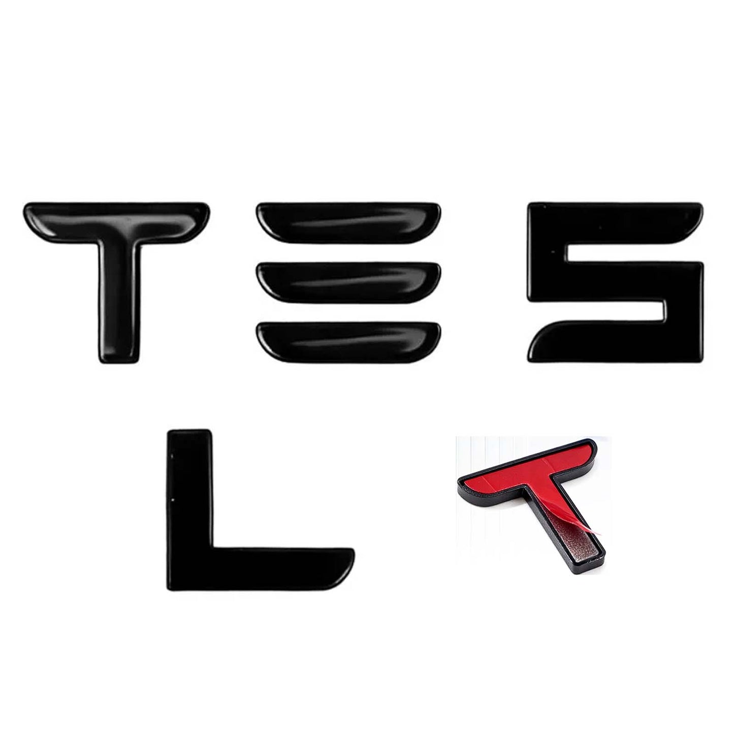Tesla Model 3 Model Y Rear Emblem TESLA letter Logo Cover